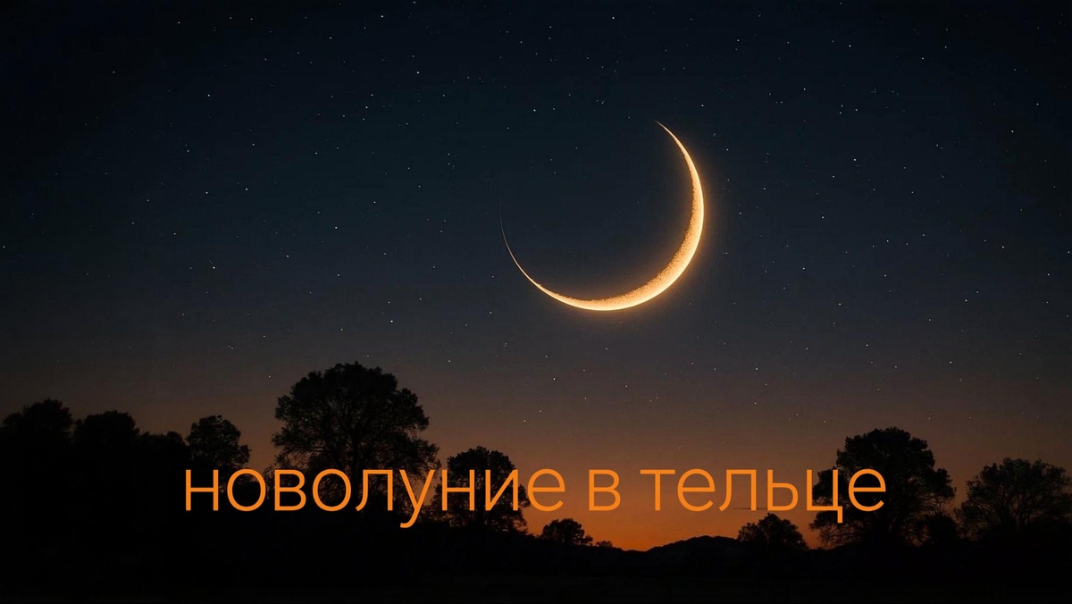 Новолуние в Тельце май 2026 года
