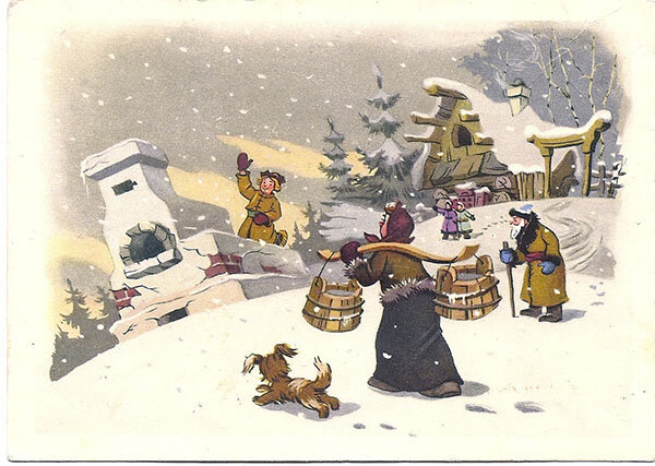 И. Знаменский. Емеля, 1961.
