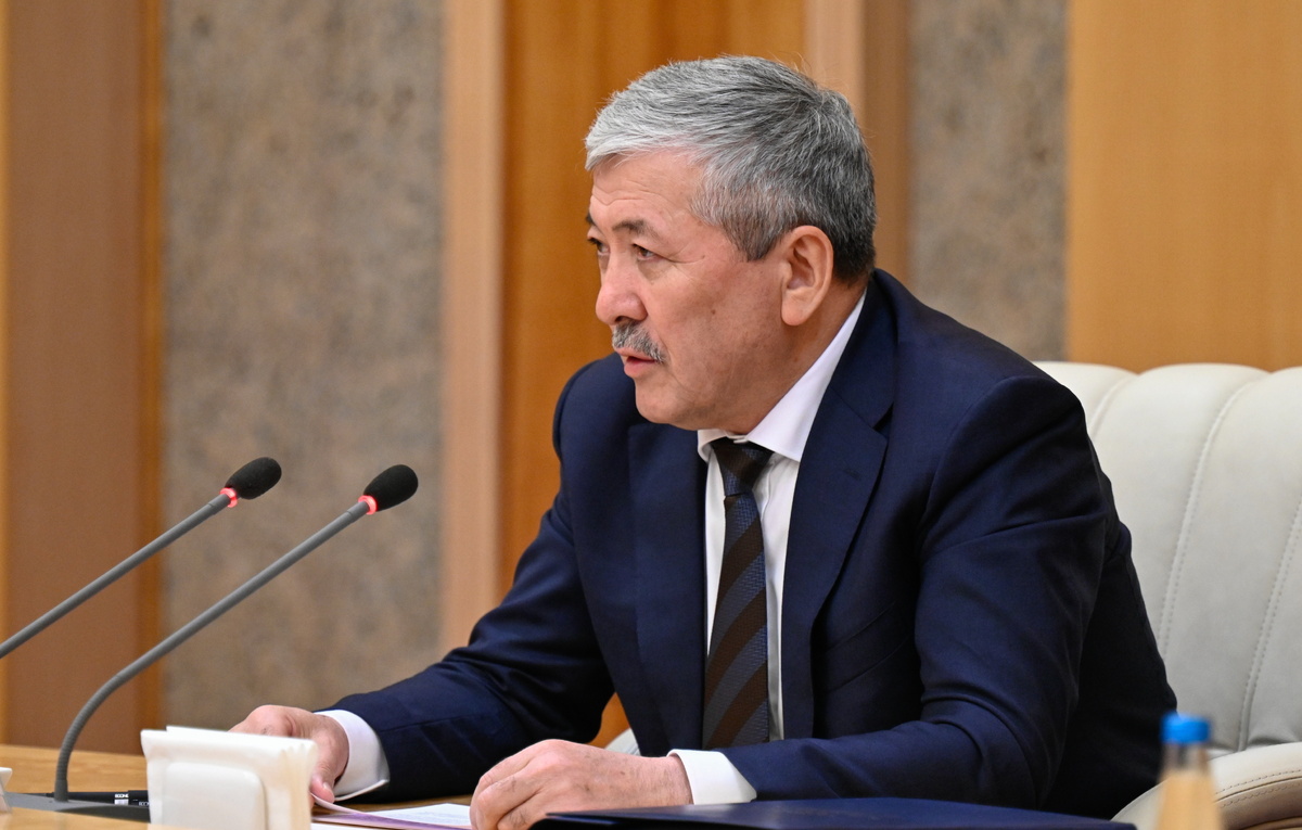    Глава кабинета министров Киргизии Адылбек Касымалиев  Александр Миридонов/POOL/ТАСС