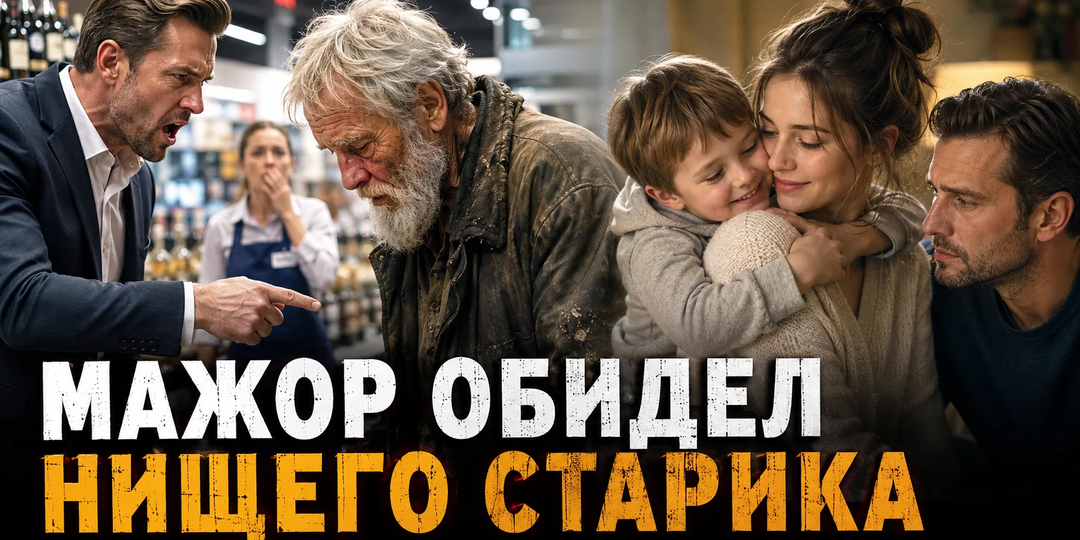 «Выгоните этого бомжа из магазина»: богач смеялся над нищим стариком, пока не увидел его в операционной