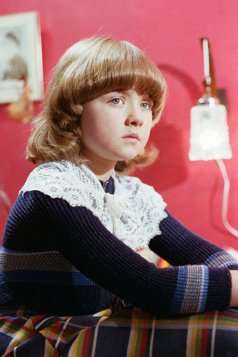    Ника Турбина в своей комнате, 1983 год