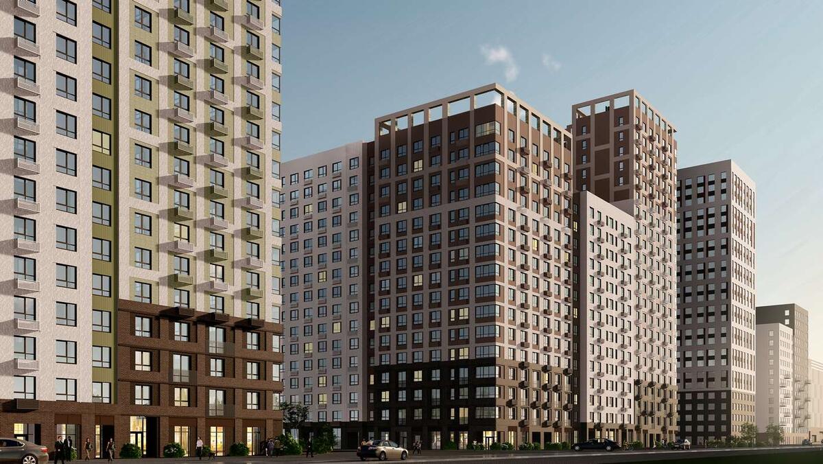 Проект и план застройки ЖК На ул. Комбинатская в Екатеринбурге