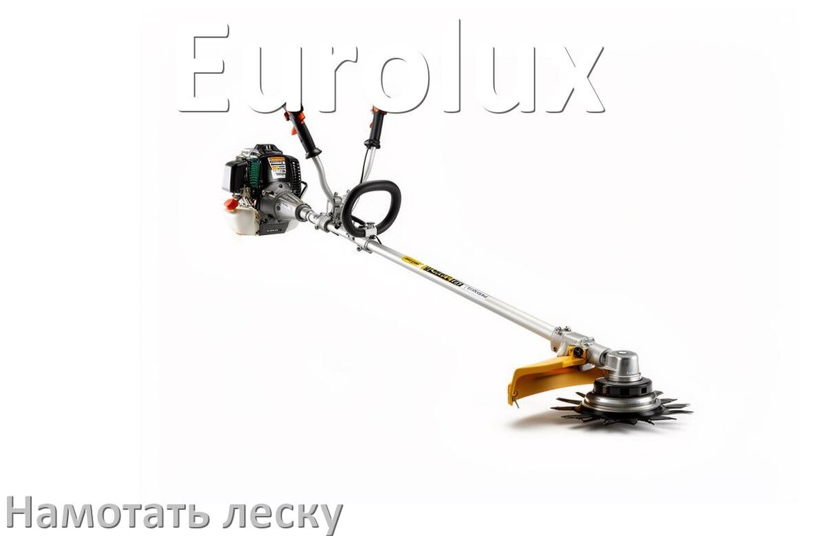 
Как в триммере Eurolux намотать леску на катушку правильно