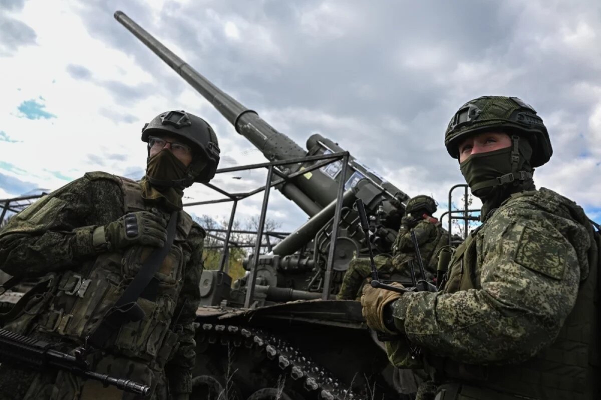    Боевая работа расчета САУ 2С7 «Пион» 34-й артиллерийской дивизии 273-й артиллерийской бригады группировки войск «Запад».