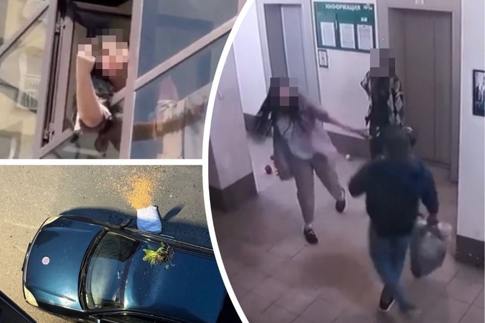    Скандальная соседка держит в страхе весь подъезд. Фото: Предоставлено местными жителями