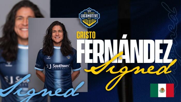 Звезда сериала «Тед Лассо» Кристо Фернандес стал футболистом. Фото © El Paso Locomotive FC