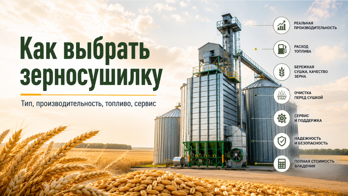 Выбор зерносушилки