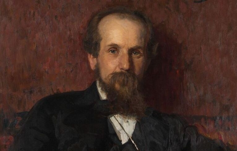    Портрет Павла Чистякова кисти Ильи Репина, 1878 год  Из собрания Третьяковской галереи