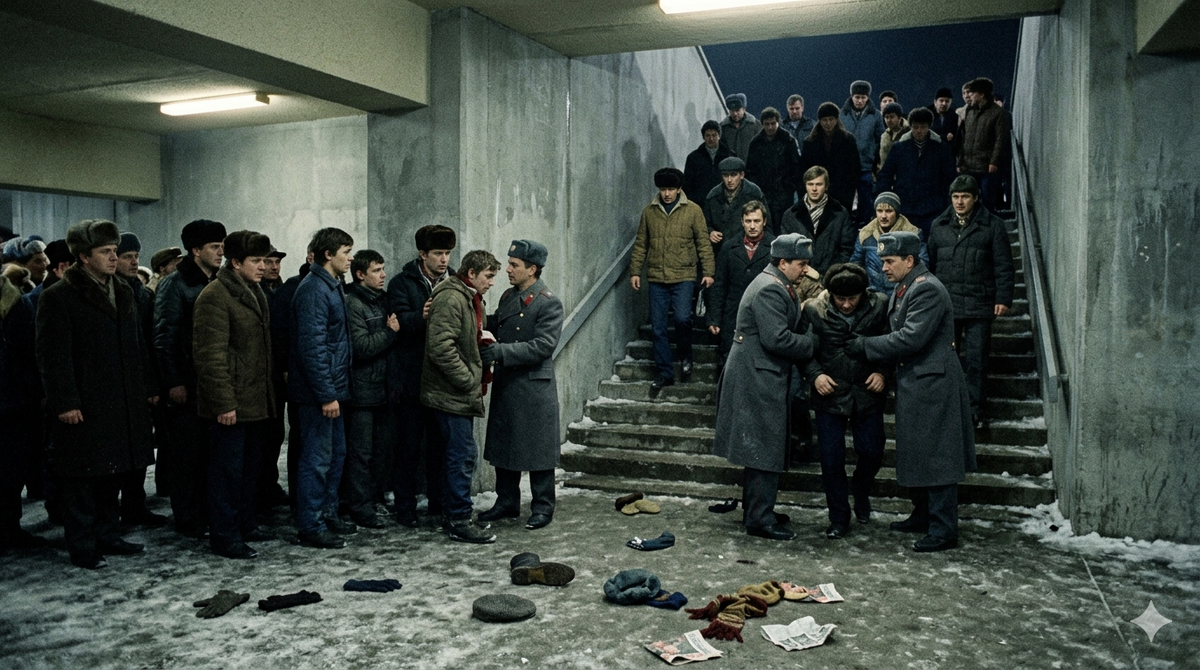 Роковая лестница: трагедия 20 октября 1982 года в «Лужниках».