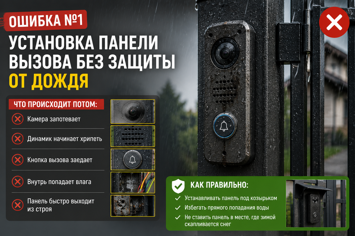 Как правильно выбрать вызывную панель видеодомофона