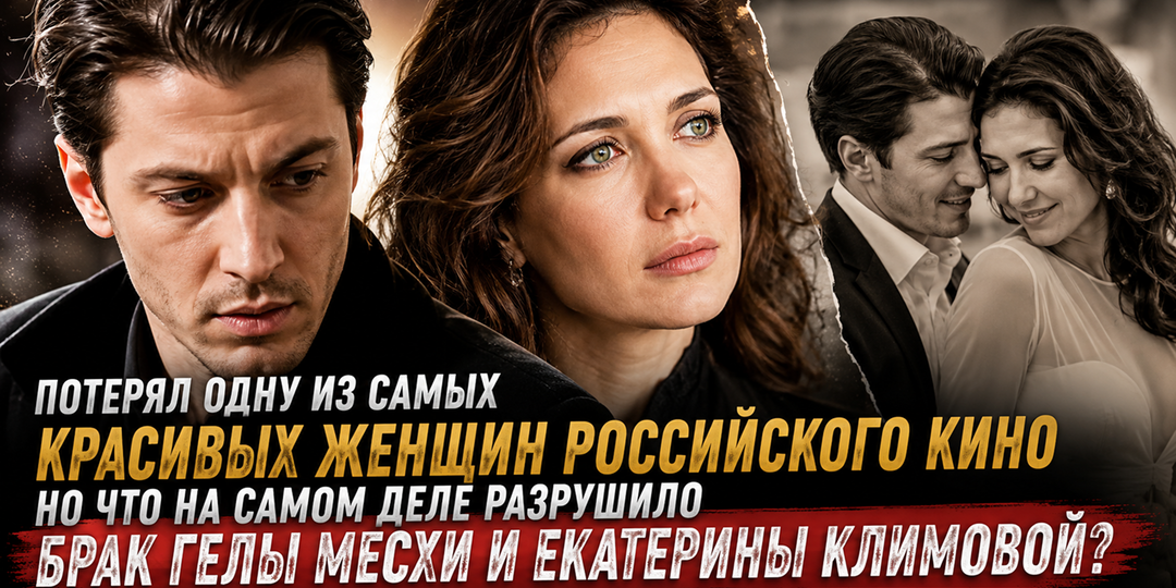 Он потерял одну из самых красивых женщин российского кино. Но что на самом деле разрушило брак Гелы Месхи и Екатерины Климовой?