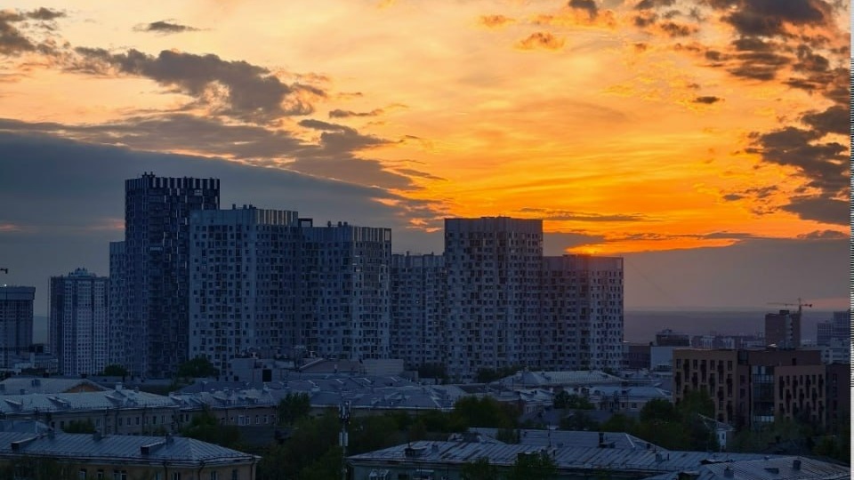 🌆Закат в городе П