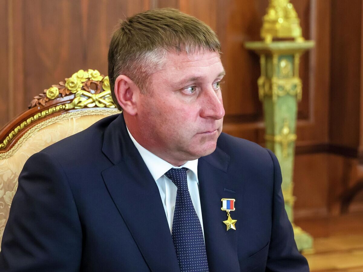    Александр Шуваев во время встречи с президентом России Владимиром Путиным | © РИА Новости / POOL