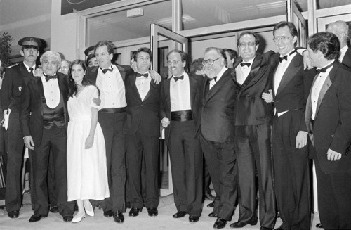 Команда фильма “Однажды в Америке” в Каннах в 1984 году