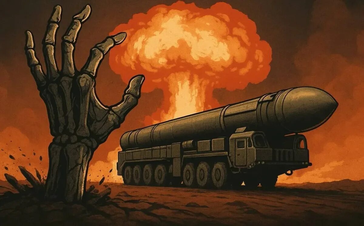 Арт «Мертвая рука». Источник: life.ru