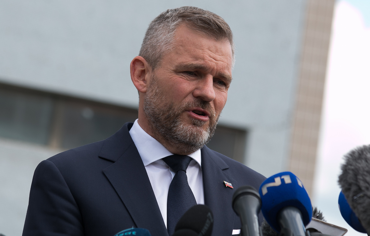    Президент Словакии Петер Пеллегрини  Zuzana Gogova/Getty Images