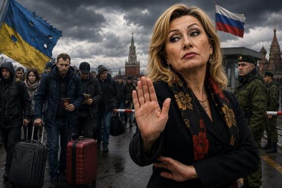    Виктория Цыганова: Как мило, засобирались в ранее «кровавую Россию» сразу, как замаячила на горизонте угроза вернуться на Украину насильно