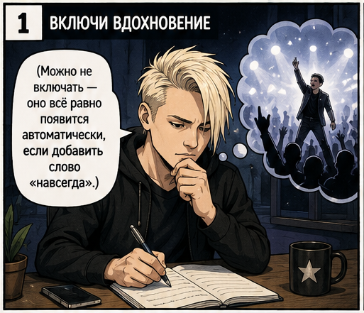 Включи вдохновение 