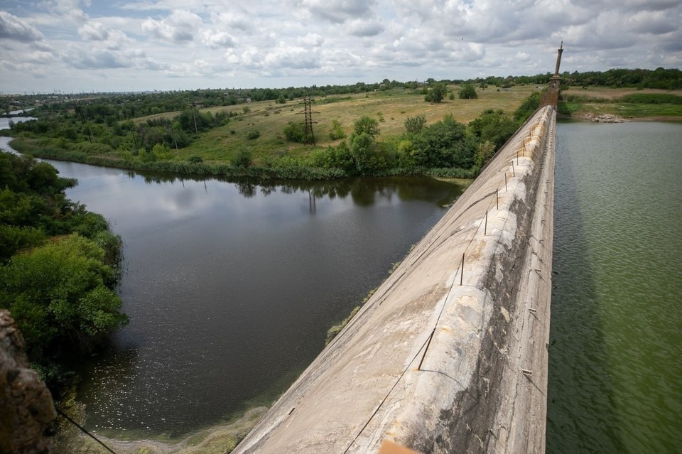    Водохранилища ДНР в 2026 году наполнились водой на 50%. Фото (архив): ТГ/Кольцов