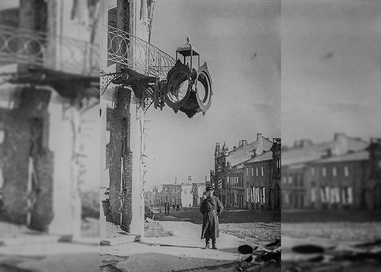 Викторин Курицын в день первого дежурства 26 сентября 1943 г. (фото из открытых источников интернета)