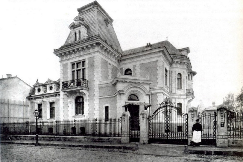 Особняк чаеторговцев Высоцких в 1911 году 