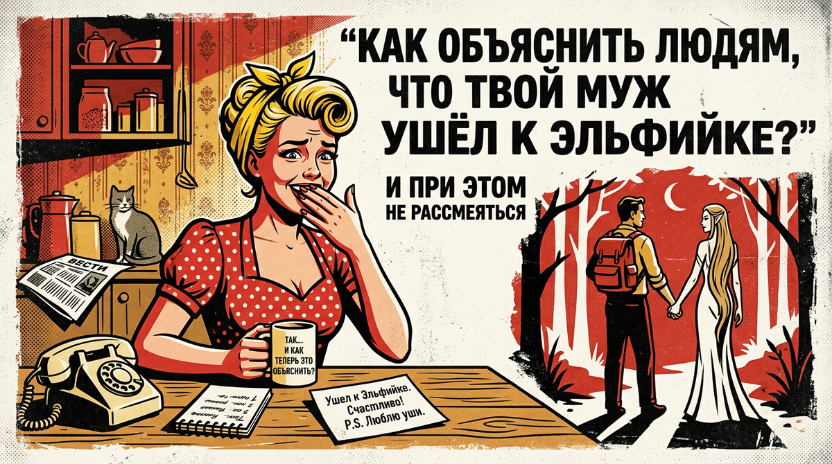Как объяснить людям, что твой муж ушёл
