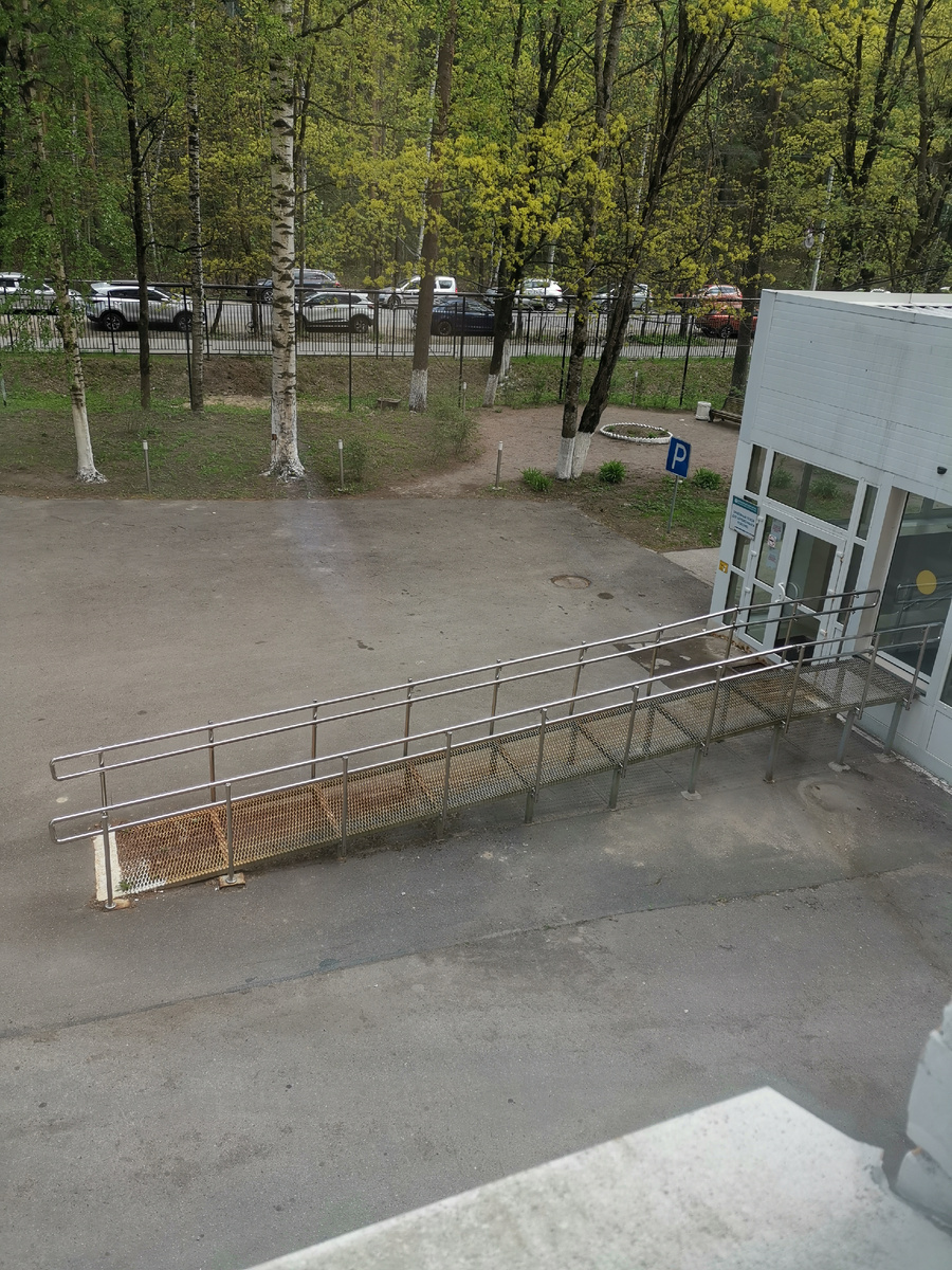 Вид из окна палаты