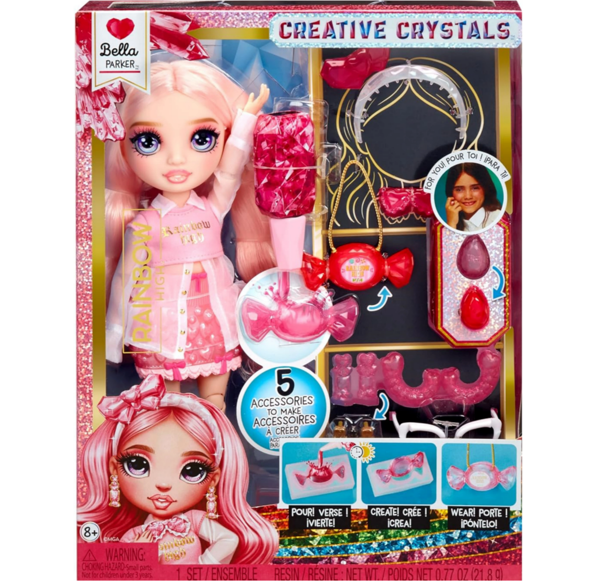 Rainbow High Creative Crystals Bella Parker (2025)