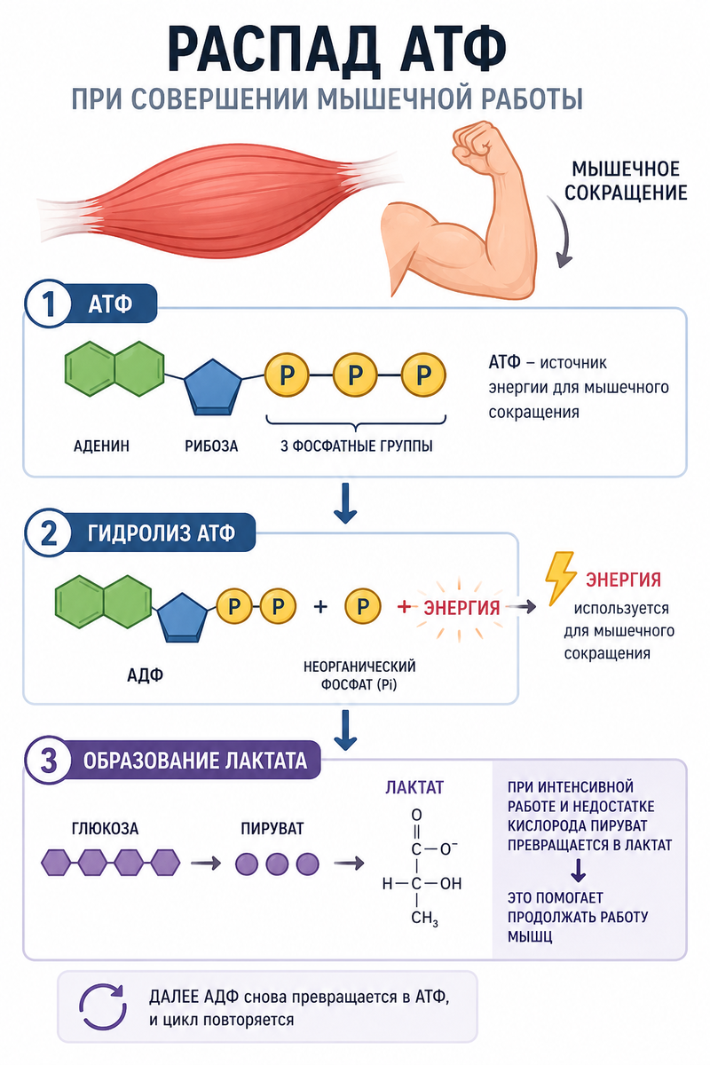 Цикл распада АТФ
