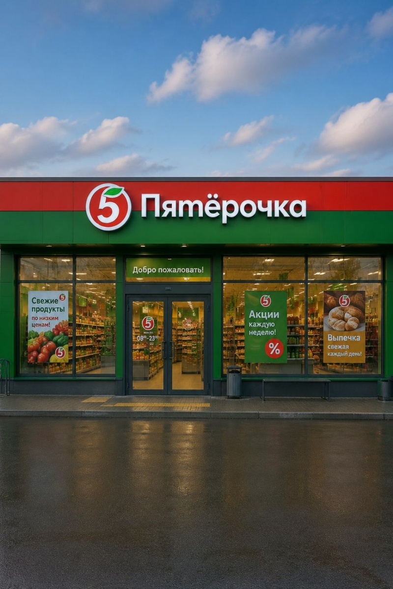 "Пятерочка"
Фото: Фото: создано в GPT Image 2