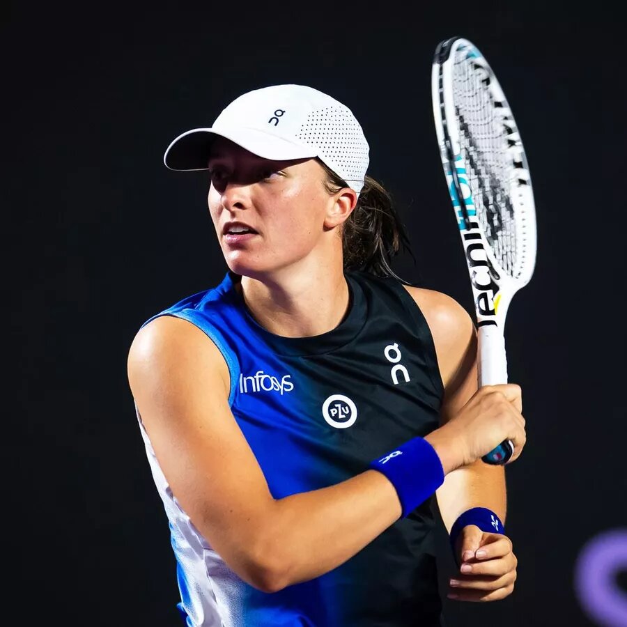 © Фото : Пресс-служба WTA Польская теннисистка Ига Швентек. Архивное фото