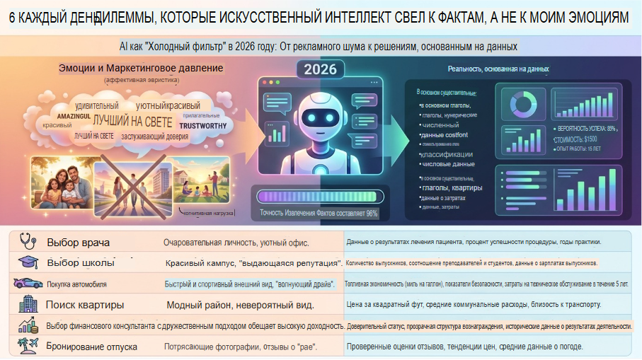 факты а не имоции
