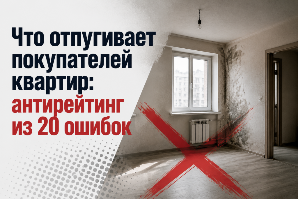    20-rasprostranennih-oshibok-otpugivayushchih-pokupateley-kvartir-antirating-i-sekrety-uspeshnoy-prodazhi AfinaDesign