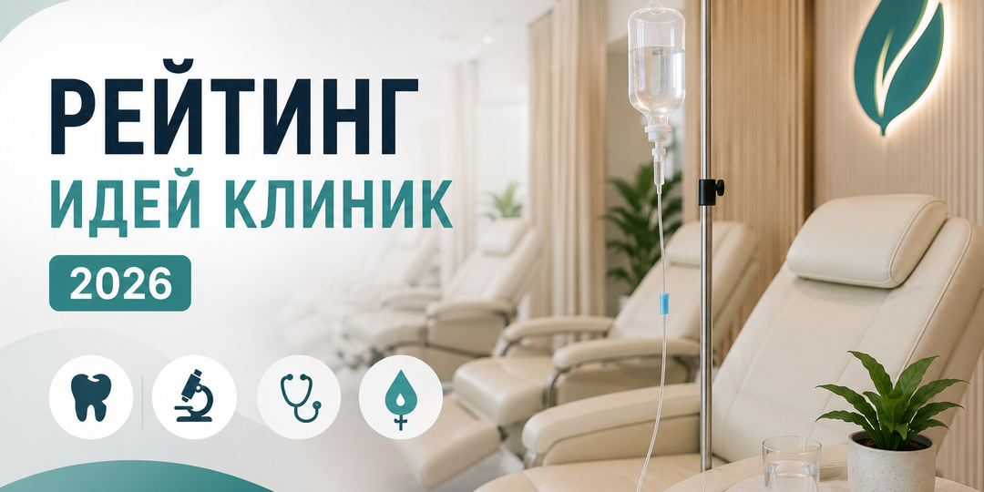 Рейтинг идей клиник для открытия в 2026 году: что реально взлетит, а что уже переоценено