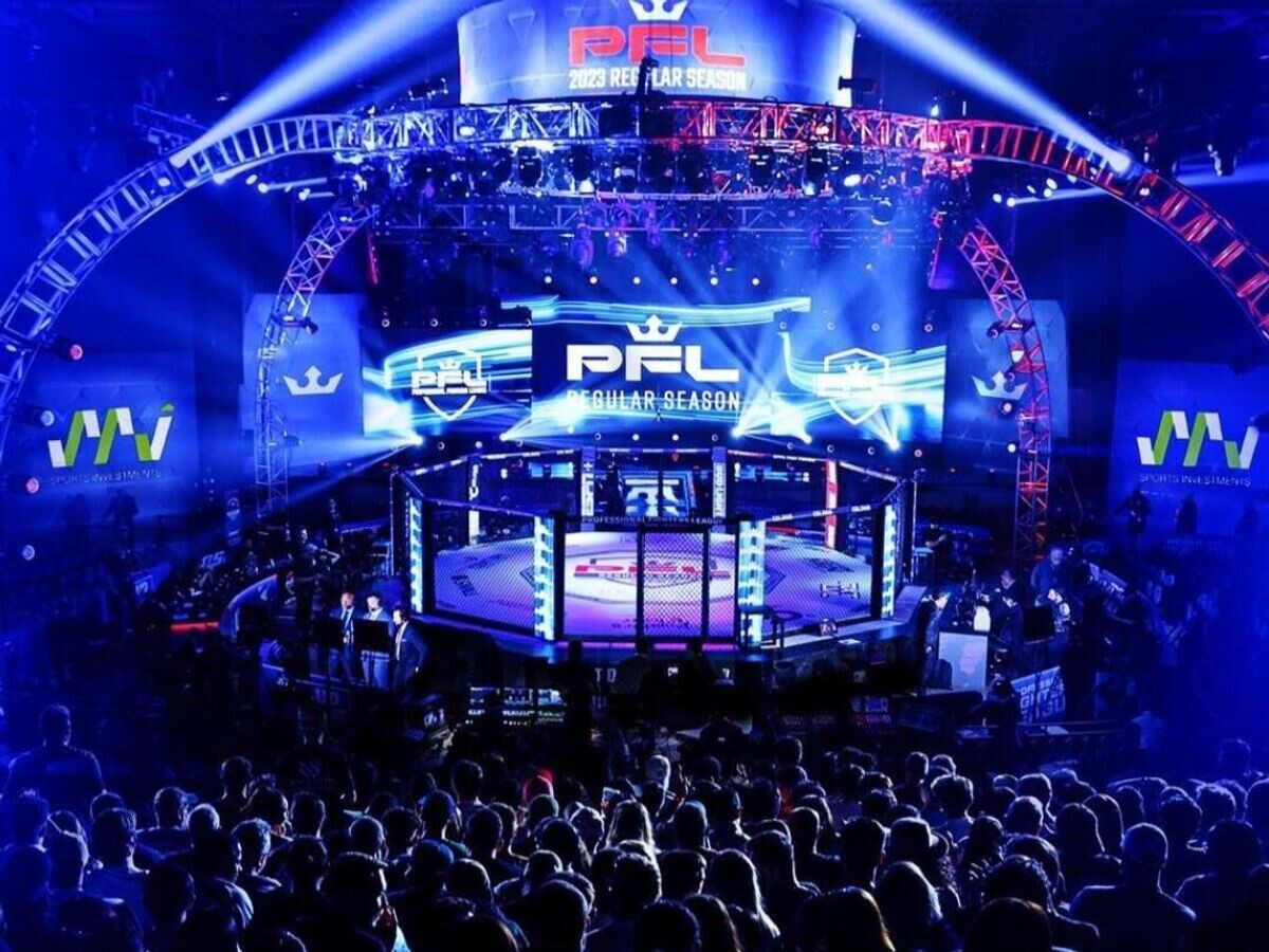    Клетка на турнире американского промоушена PFL | © Официальные соцсети лиги