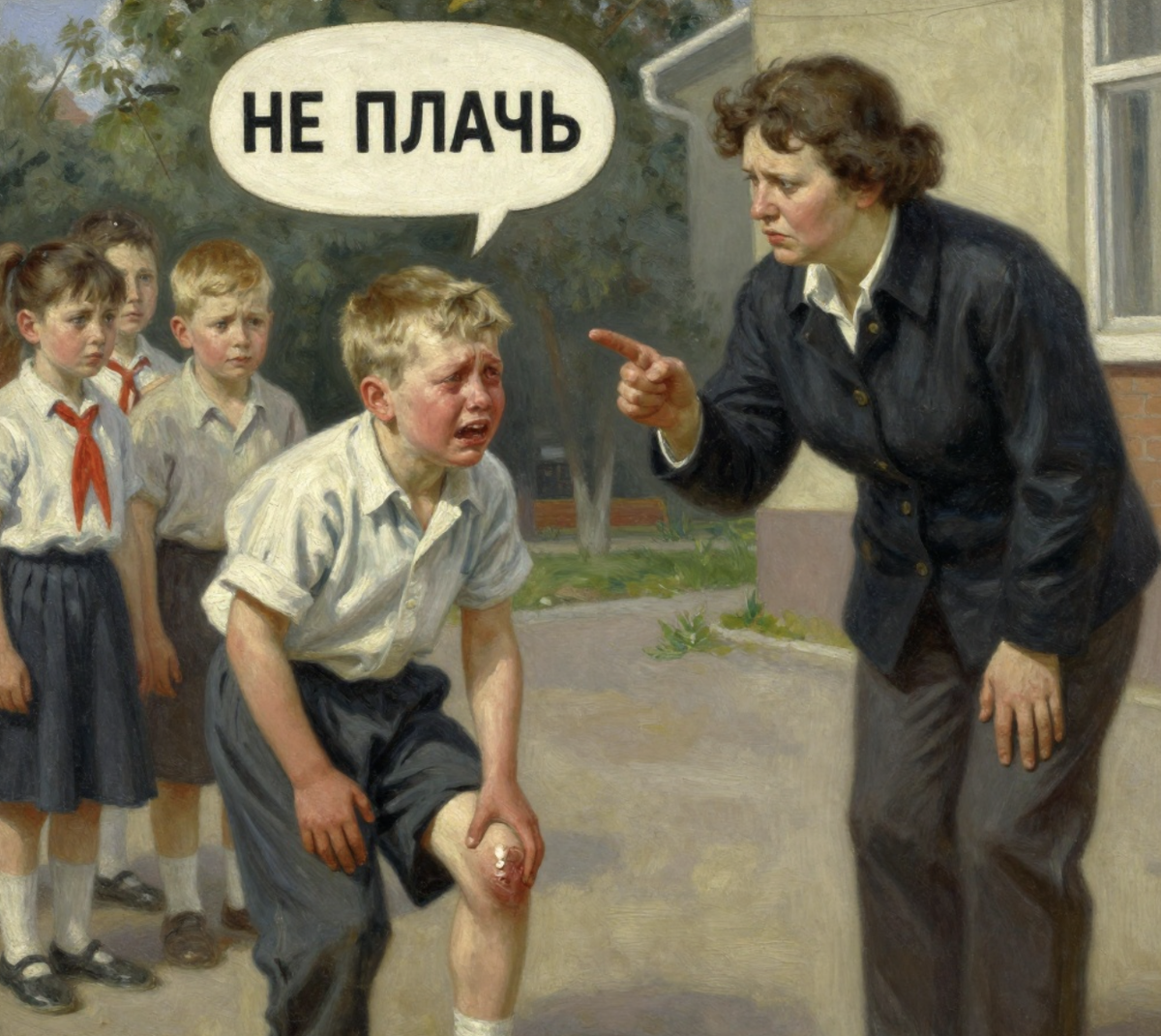 Откуда взялся запрет на эмоции