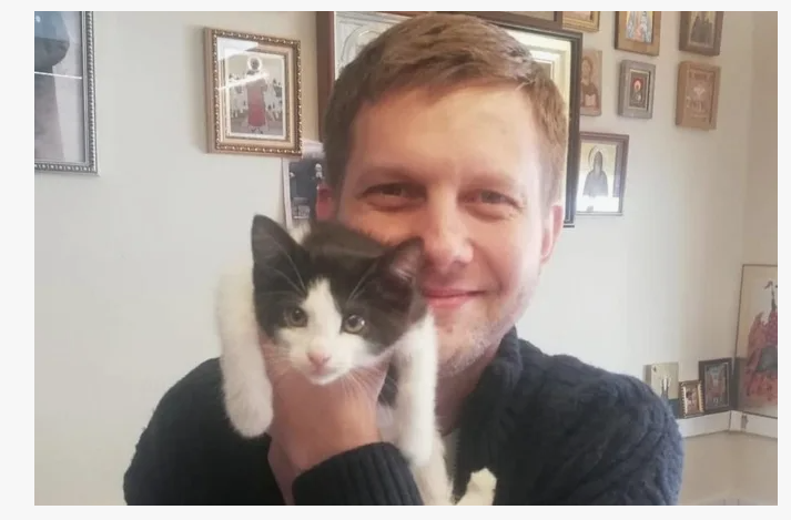Корчевников с котом источник radiokp.ru