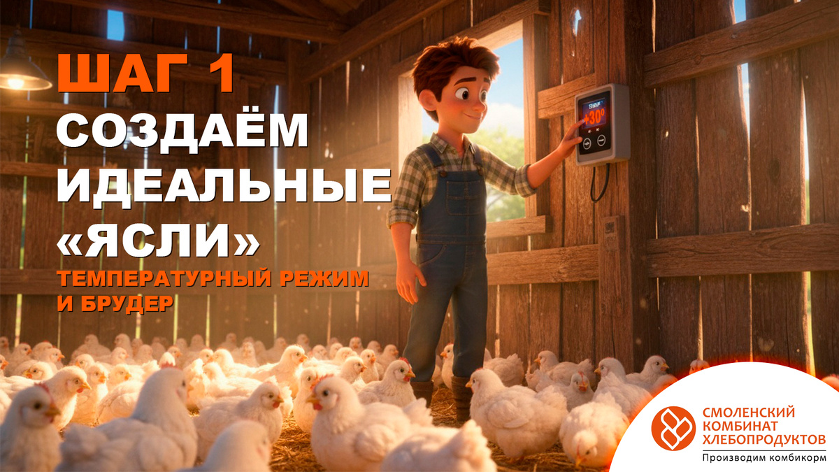 Температурный режим и брудер