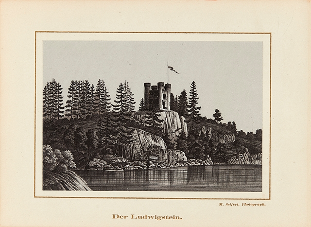 Ил. 1. Михаил Зейферт. Людвигштайн. 1875. Фотолитография. Музейное ведомство Финляндии