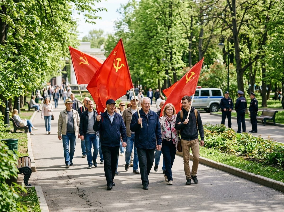 Деды воевали под этим флагом. Внуков за него судят. Как красное знамя превратилось во врага