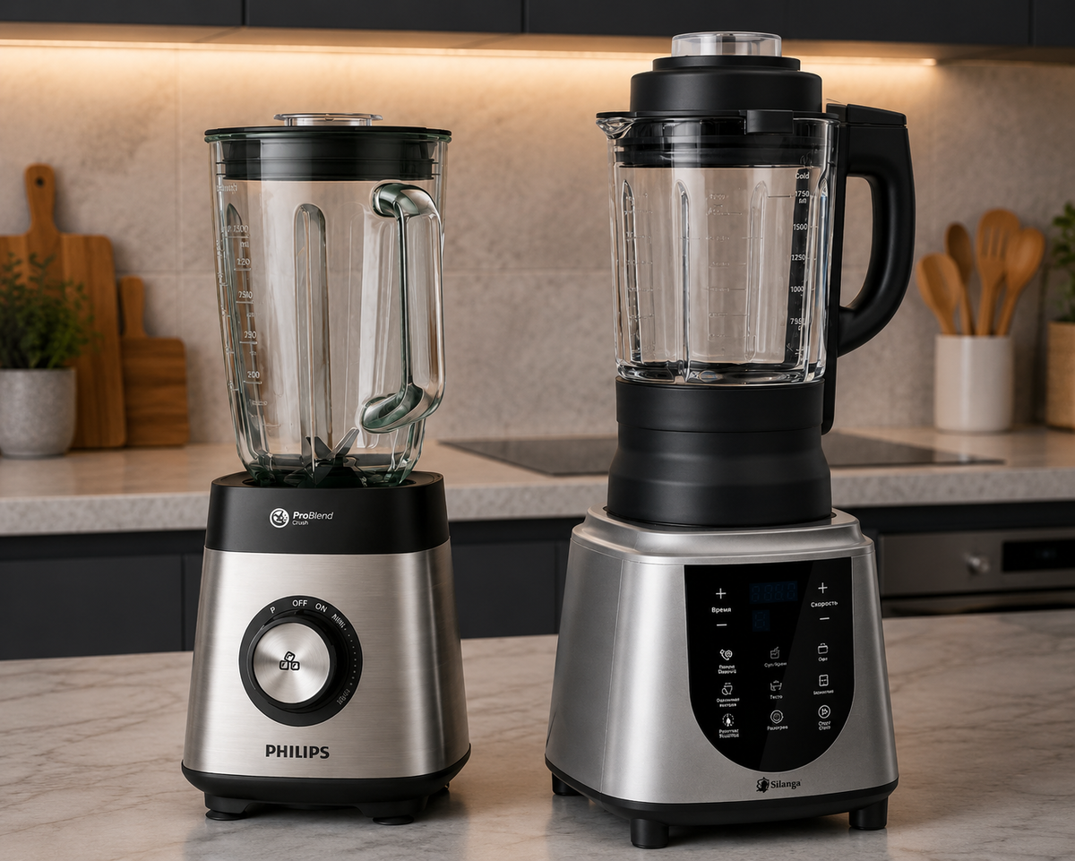 PHILIPS HR3571/90 и Silanga BL1800 PRO