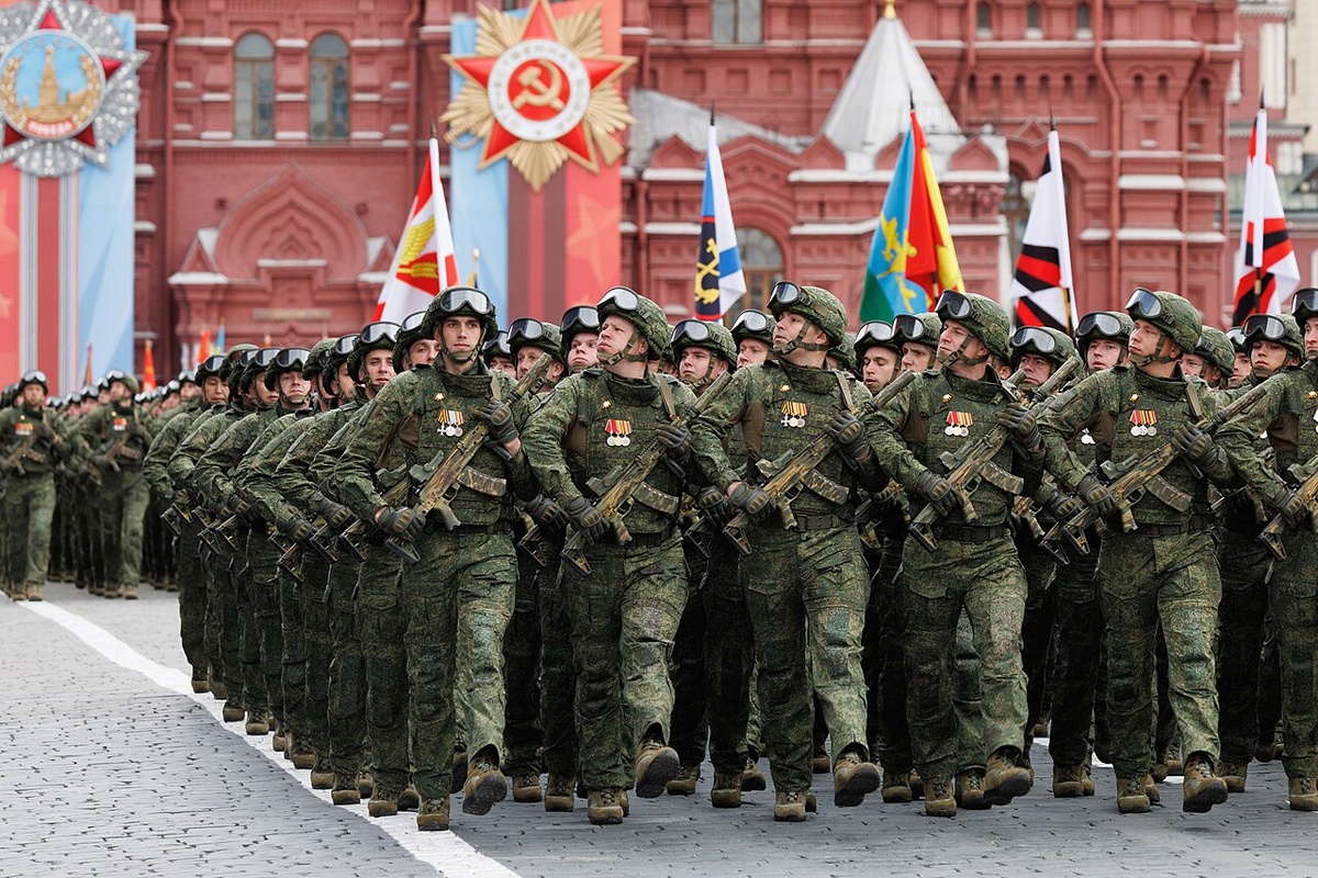 Парад Победы на Красной площади 9 мая 2026 года.