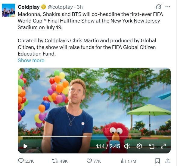 https://x.com/coldplay/status/2054774221478195476?s=20  📷
