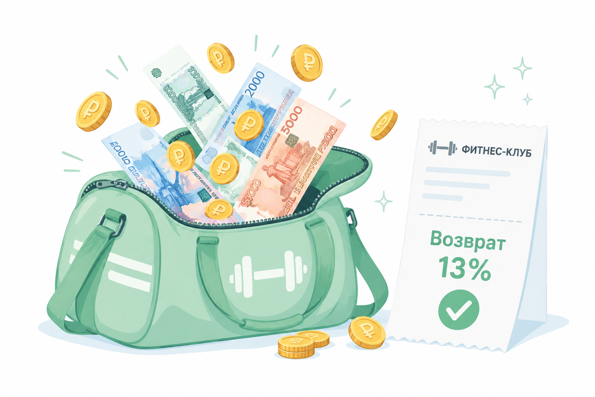 Вы ходите в зал, а государство возвращает вам деньги. Проверьте, есть ли ваш клуб в списке Минспорта, — и получите до 19 500 ₽ в год.