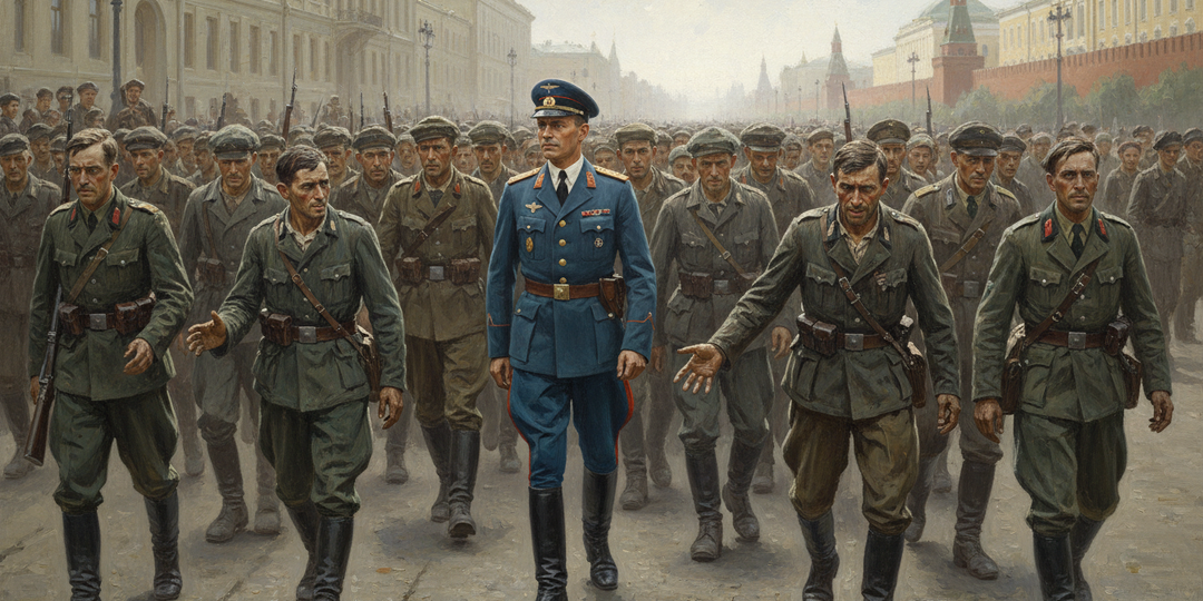 Почему в колонне военнопленных 1944 года шагали французы, голландцы и чехи