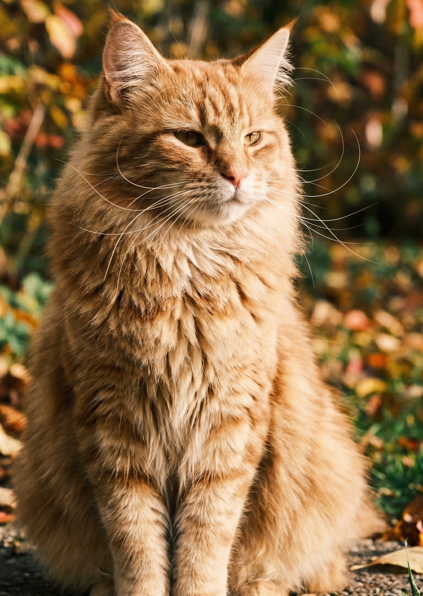 Рыжий котик