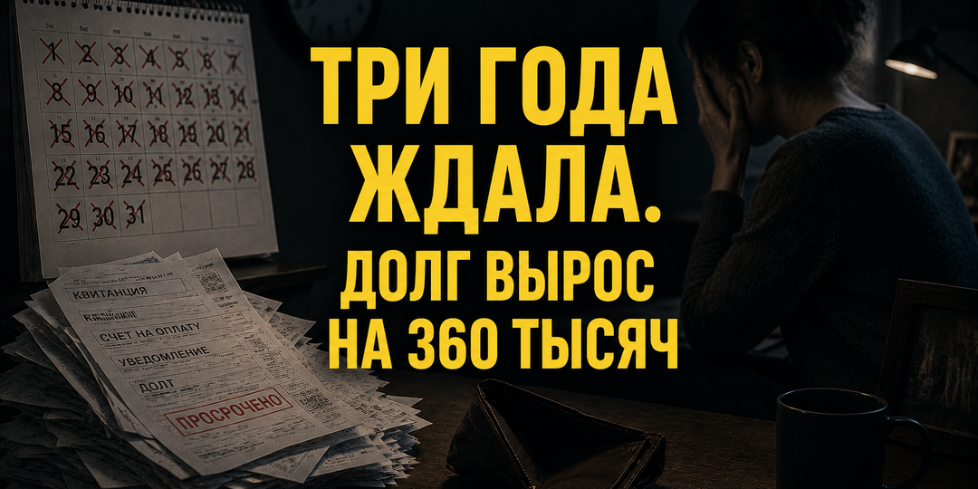 Ждала три года пока долг вырастет. Могла подать на банкротство ещё в 2020-м