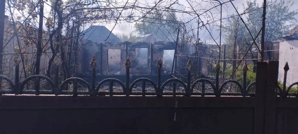   Последствия атаки ВСУ Фото: канал МАХ Павла Филипчука