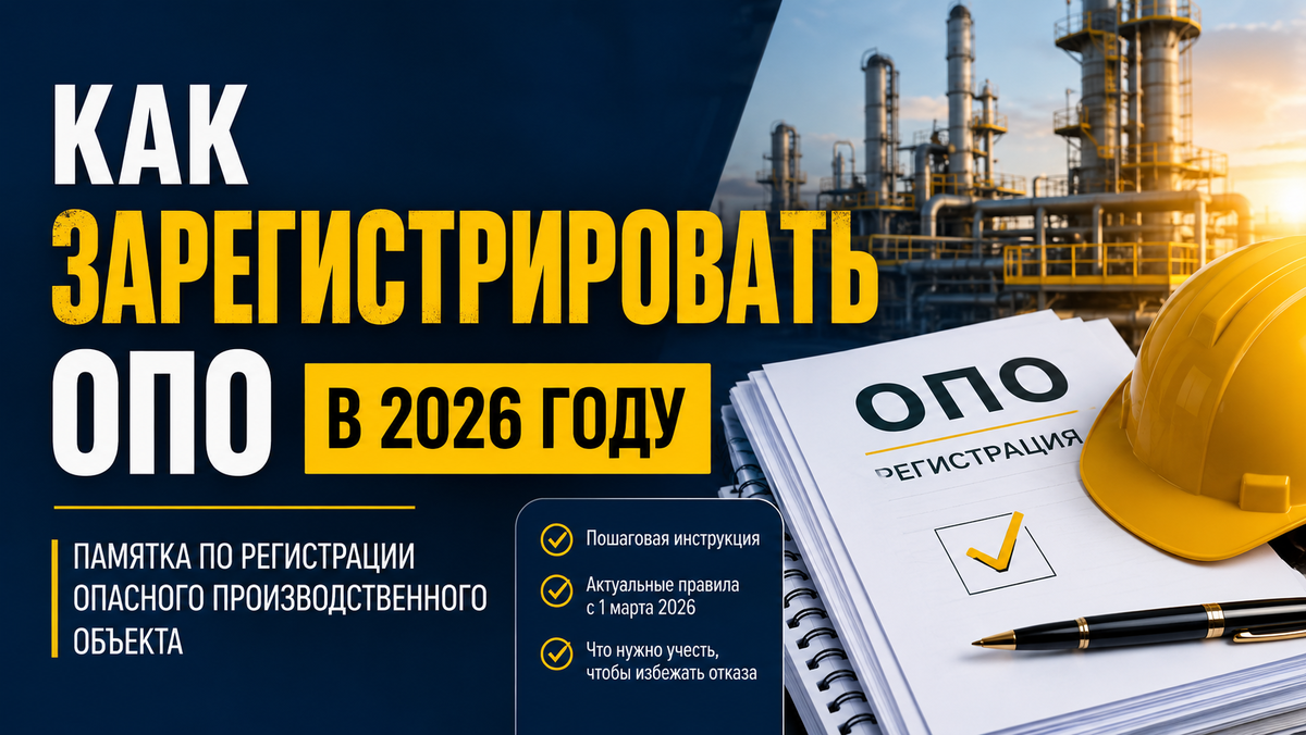 Как зарегистрировать ОПО