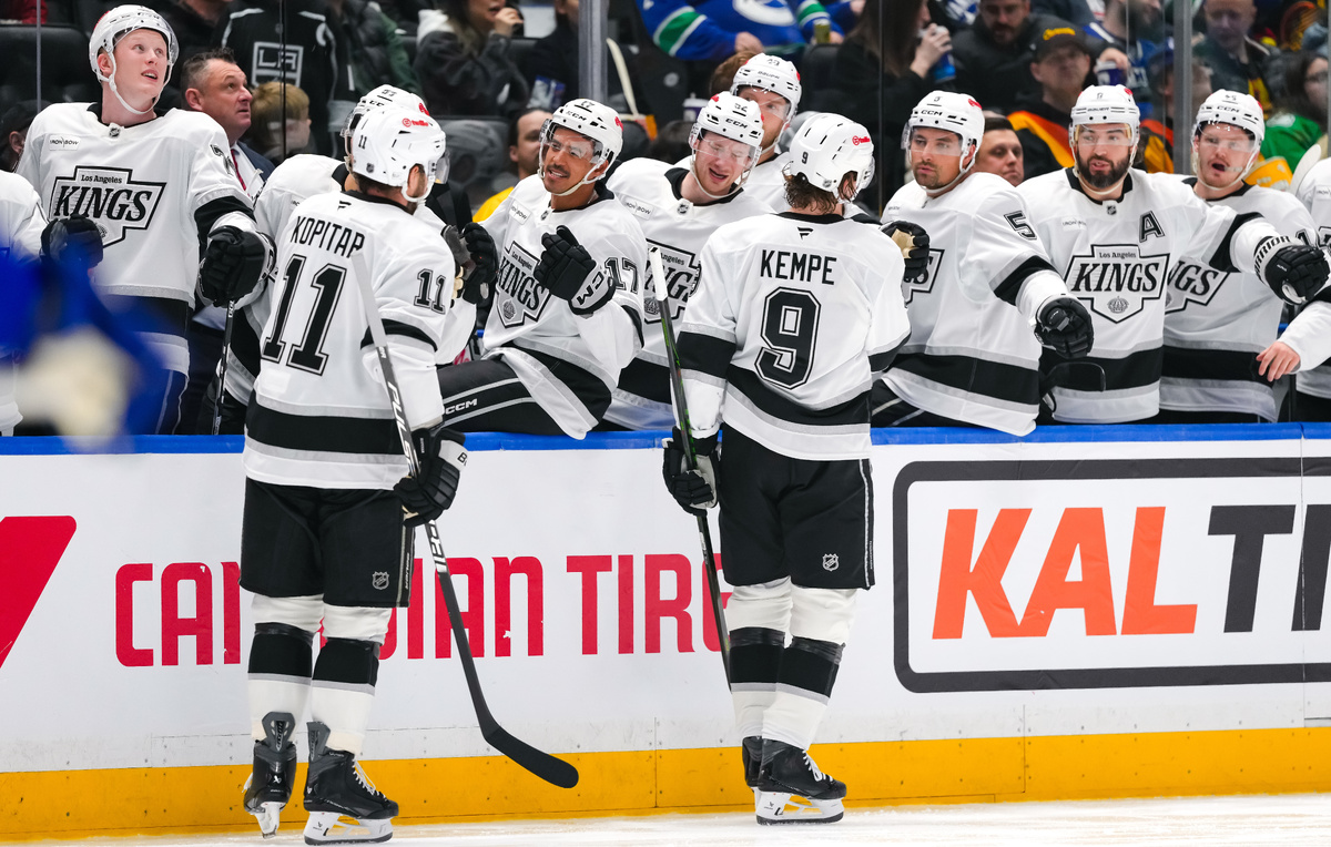    Игроки "Лос-Анджелеса"  Derek Cain/Getty Images